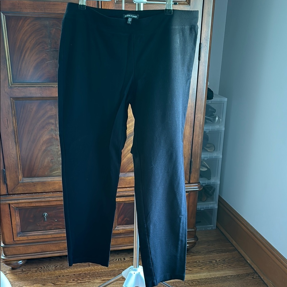Eileen Fisher Black Trousers